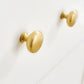Gold Round Bar Drawer Handles and Cabinet Knobs