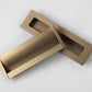 Concealed Recessed Aluminum Alloy Cabinet Pull Handles