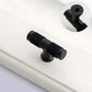 Knurled Round Bar Cabinet Pulls, Aluminum Alloy Handles