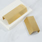 Brass Hidden Finger Cabinet Pulls with Brushed Gold Finish