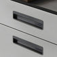 Flush Recessed Sliding Door Handles, Zinc Alloy Concealed Pulls