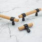 Solid Wood Walnut Furniture Pulls