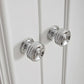 Round Bar Brass Cabinet Handles and Knobs for Wardrobes