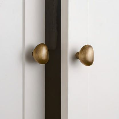 Organic Pebble Mushroom Cabinet Knobs