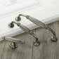 Retro Fluted Cabinet Pulls and Matching T-Bar Knobs