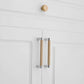 Two-Tone Knurled Cabinet Pulls and Knobs