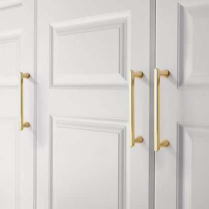 Slim Round Bar Cabinet Pulls and Knobs for Vanities