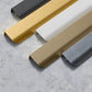 Long Multicolored Simple Invisible Finger Cabinet Drawer Handles