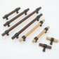 Solid Wood Walnut Furniture Pulls