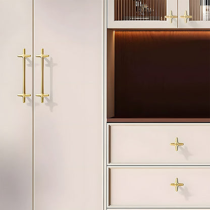 Modern Star Cross Cabinet Pulls and Knobs