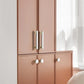 Stitched Leather Cabinet Pulls and Knobs