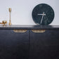Gold Leaf Brass Cabinet Knobs for Drawers and Wardrobes