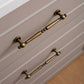 Vintage Turned Solid Brass Cabinet Pulls and Knobs