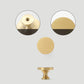Rounded-Edge Solid Brass Cabinet Handles and Knobs