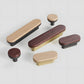 Wood-Grain Cabinet Handles and Knobs for Wardrobes