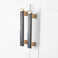 Mixed-Finish Zinc Alloy Cabinet Pulls and Knobs