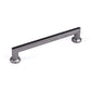Grooved Black Gray Cabinet Handles and Knobs