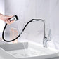 Single Hole Rotatable and Pull-Out Bathroom Faucet