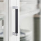 Two-Tone Knurled Cabinet Pulls and Knobs