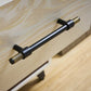 Knurled Brass Cabinet Handles and T-Bar Knobs