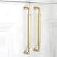 Round Bar Cabinet Pulls and Matching Knobs for Wardrobes