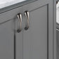 Modern Curved Cabinet Handles and Round Knobs