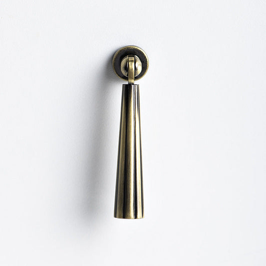 Fluted Pendant Knob Drop Pull for Dressers
