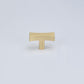 French Style Square Bar Cabinet Pulls and T Knobs