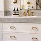 Retro Rounded Rectangle Cabinet Handles and Drawer Pulls
