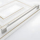 Slim Square Bar Cabinet Pulls and Matching Knobs