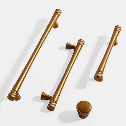 Fluted Detail Cabinet Pulls and Matching Knobs