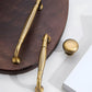 Brushed Brass Retro Cabinet Pulls and Knobs