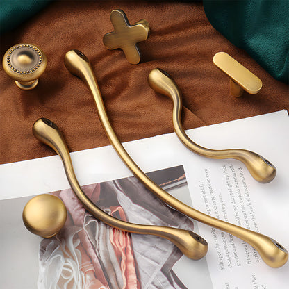 Wavy Organic Cabinet Pulls and Decorative Knobs