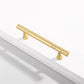 Grooved Round Bar Cabinet Pulls and Matching Knobs