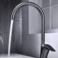 Mixer Tap Brushed Swivel  Deck Mounted Kitchen Sink Faucet