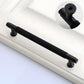 Knurled Round Bar Cabinet Pulls, Aluminum Alloy Handles