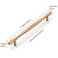 Curved Zinc Alloy Cabinet Pulls in Gold and Dark Gray