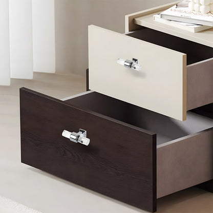 Transparent Acrylic Round Bar Cabinet Pulls for Wardrobes