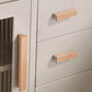Natural Wood Cabinet Handles with Lucky 7 Profile