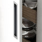 Low-Profile Recessed Finger Pull Cabinet Handles