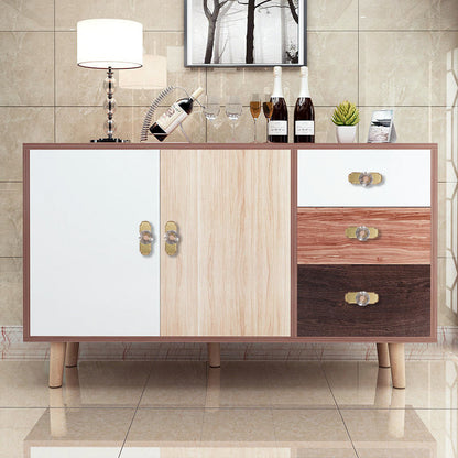 Faceted Crystal Cabinet Knobs with Decorative Backplates