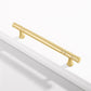 Grooved Round Bar Cabinet Pulls and Matching Knobs