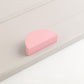 Colorful Half Moon Cabinet Pulls for Kids Rooms