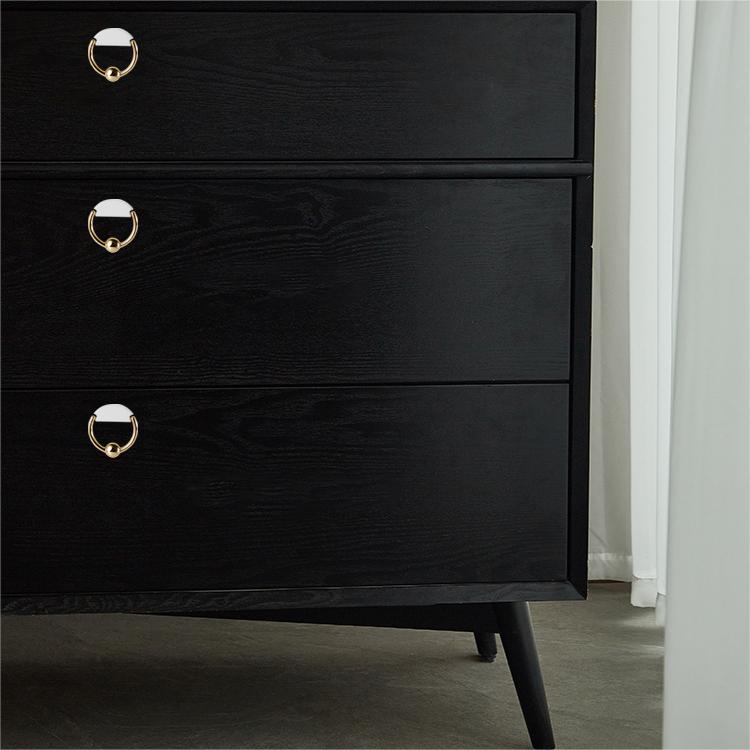 Framed Inset Cabinet Pulls and Knobs for Wardrobes