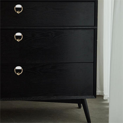 Framed Inset Cabinet Pulls and Knobs for Wardrobes