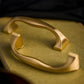 Wide Arched Brass Cabinet Pulls and Drawer Handles