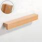 Natural Wood Cabinet Handles with Lucky 7 Profile