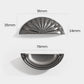 3 Inch Zinc Alloy Antique Shell Cabinet Cup Pulls