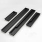 Recessed Cabinet Pulls with Offset Finger Grip