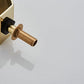 3-Hole Waterfall 2 Handles Curved Waterfall Tap